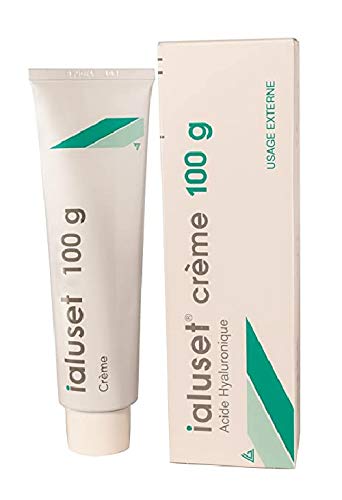 Ialuset Hyaluronic Acid Cream - 100% Pure, Undiluted - 3.3 ounces (100 g)