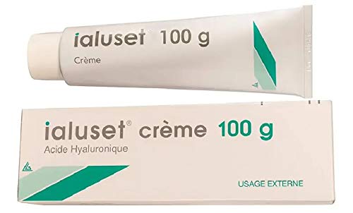 Ialuset Hyaluronic Acid Cream - 100% Pure, Undiluted - 3.3 ounces (100 g)