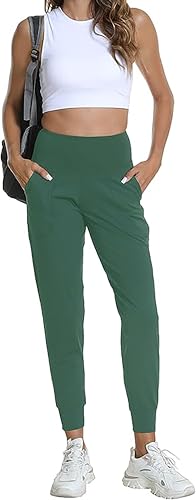 Rrosseyz Joggers Pants for Women-Quick Dry Sweatpants with Pockets for Travel Athletics Casual Outdoor