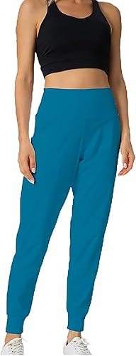 Rrosseyz Joggers Pants for Women-Quick Dry Sweatpants with Pockets for Travel Athletics Casual Outdoor