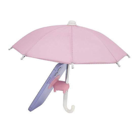 Phone Umbrella for Sun with Suction Cup Stand, Sun Shield with Suction Cup Mount Phone Holder Anti-Refection Block Glare, Creative Outdoor Cell Phone Holder Sun Shade