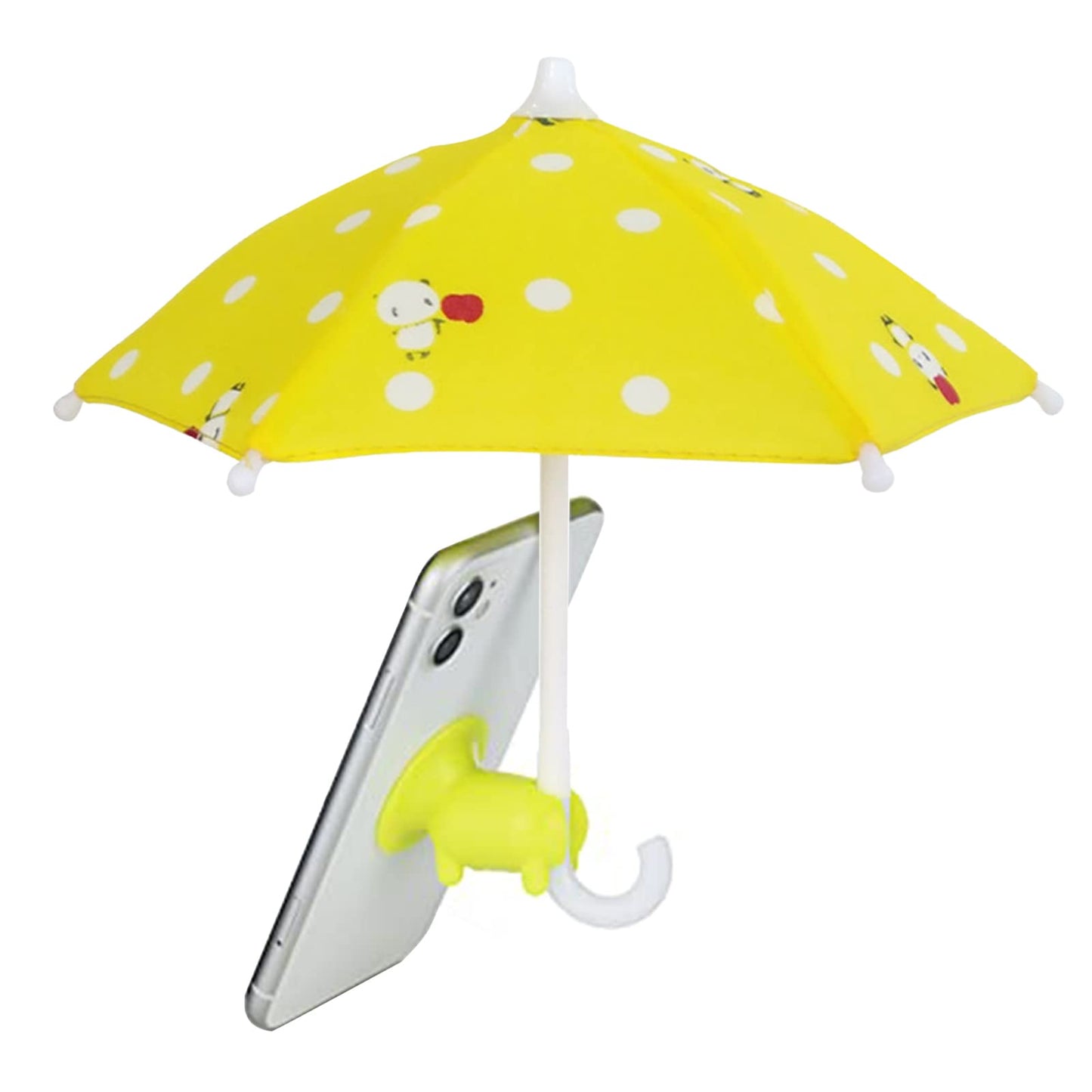 Phone Umbrella for Sun with Suction Cup Stand, Sun Shield with Suction Cup Mount Phone Holder Anti-Refection Block Glare, Creative Outdoor Cell Phone Holder Sun Shade