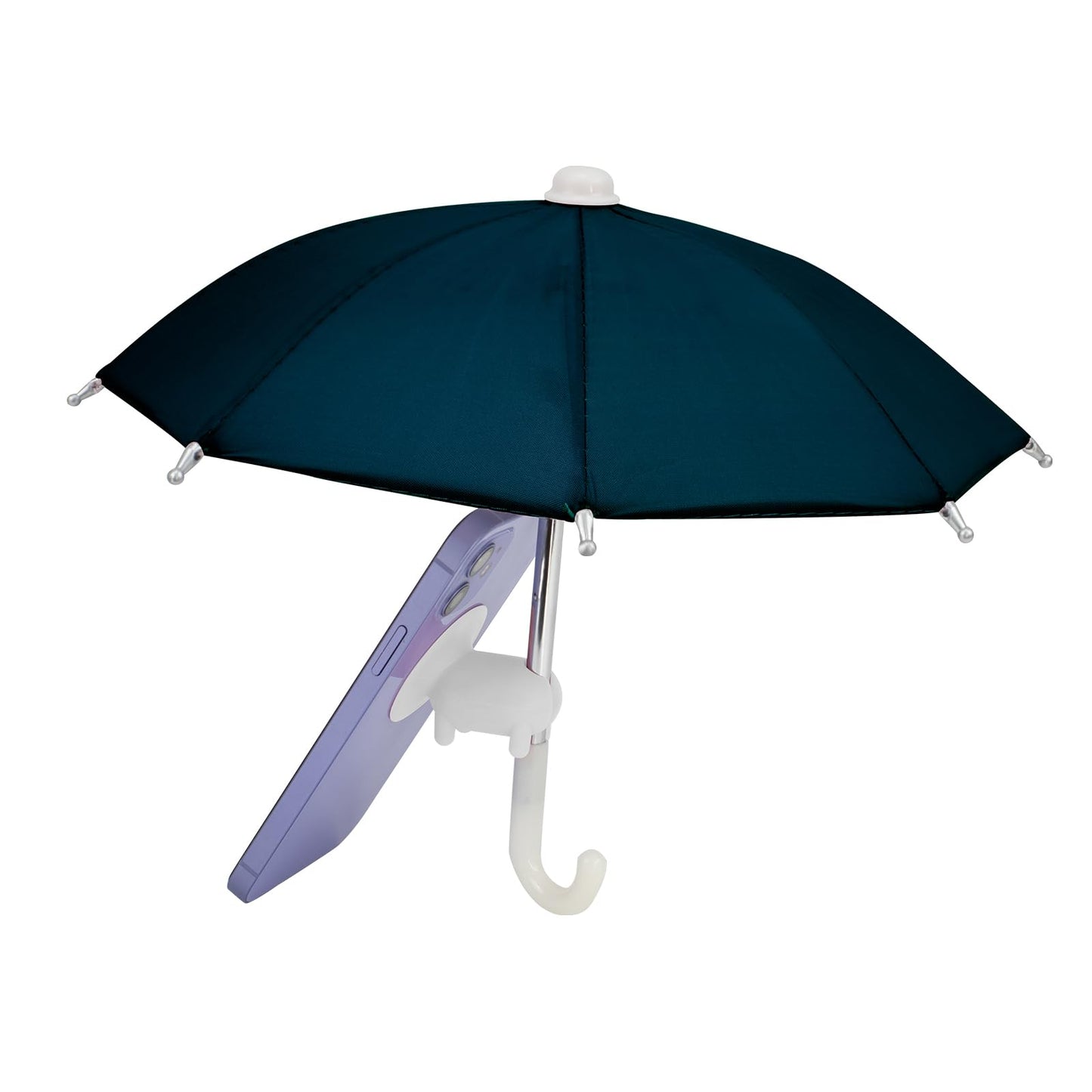 Phone Umbrella for Sun with Suction Cup Stand, Sun Shield with Suction Cup Mount Phone Holder Anti-Refection Block Glare, Creative Outdoor Cell Phone Holder Sun Shade