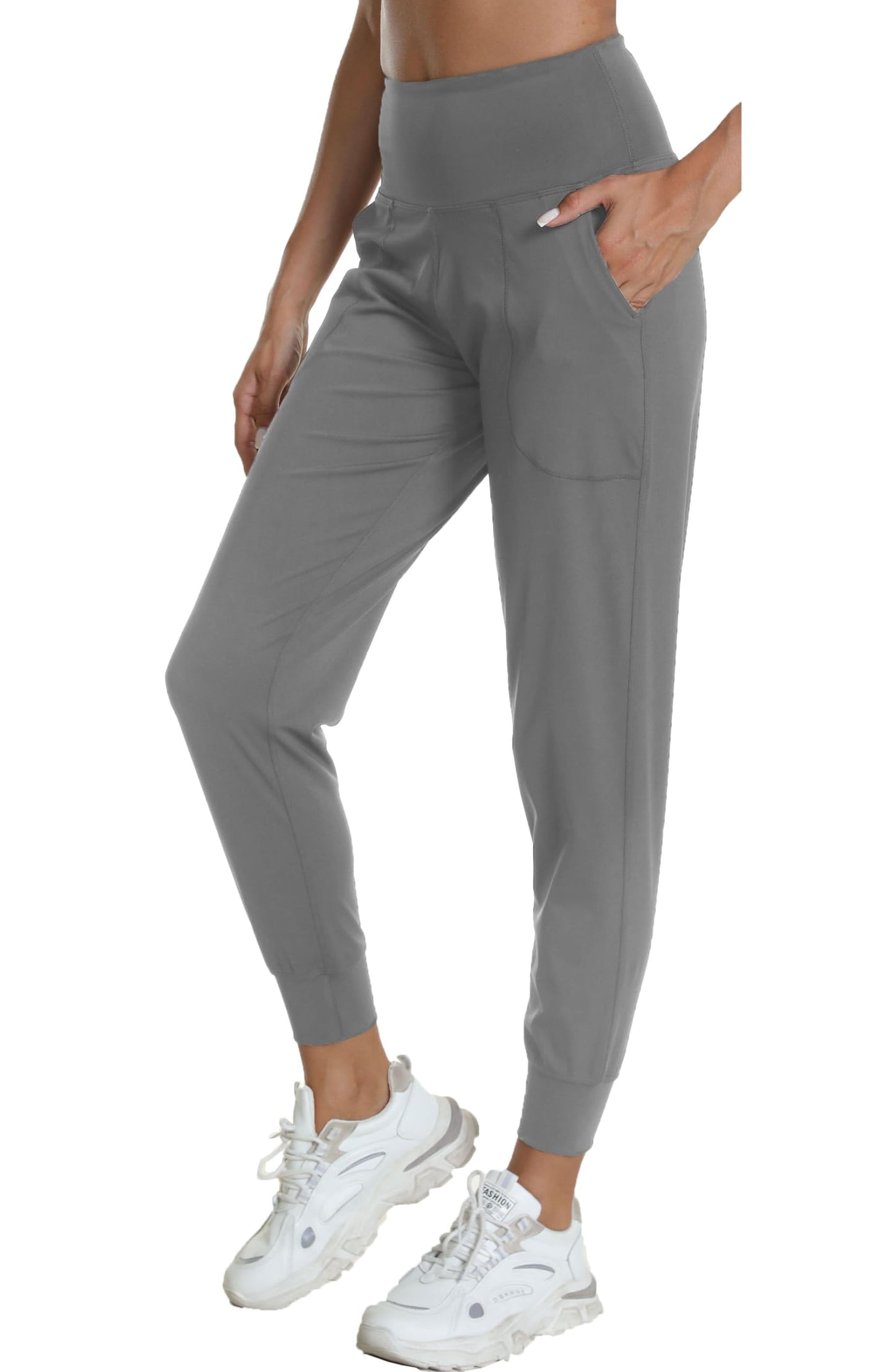 Rrosseyz Joggers Pants for Women-Quick Dry Sweatpants with Pockets for Travel Athletics Casual Outdoor