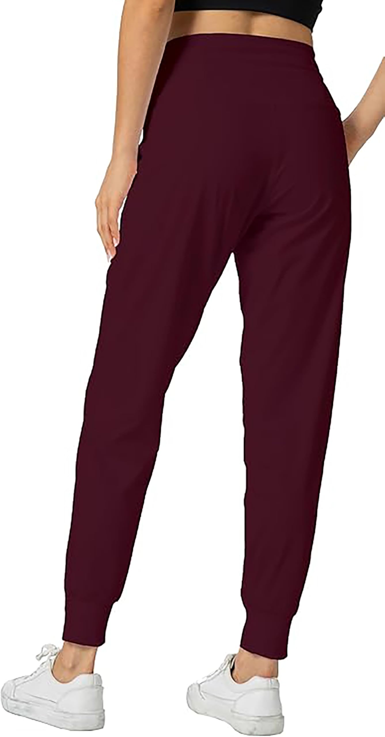 Rrosseyz Joggers Pants for Women-Quick Dry Sweatpants with Pockets for Travel Athletics Casual Outdoor