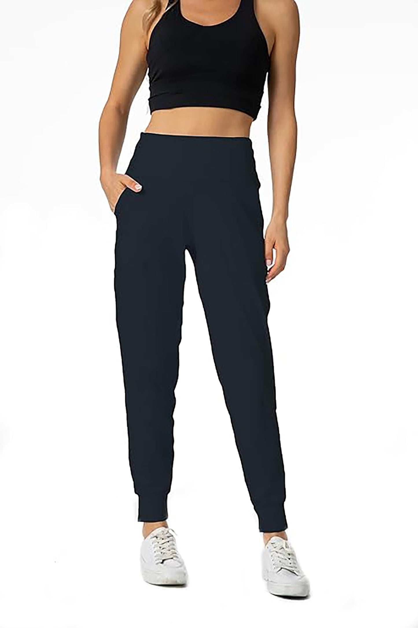 Rrosseyz Joggers Pants for Women-Quick Dry Sweatpants with Pockets for Travel Athletics Casual Outdoor