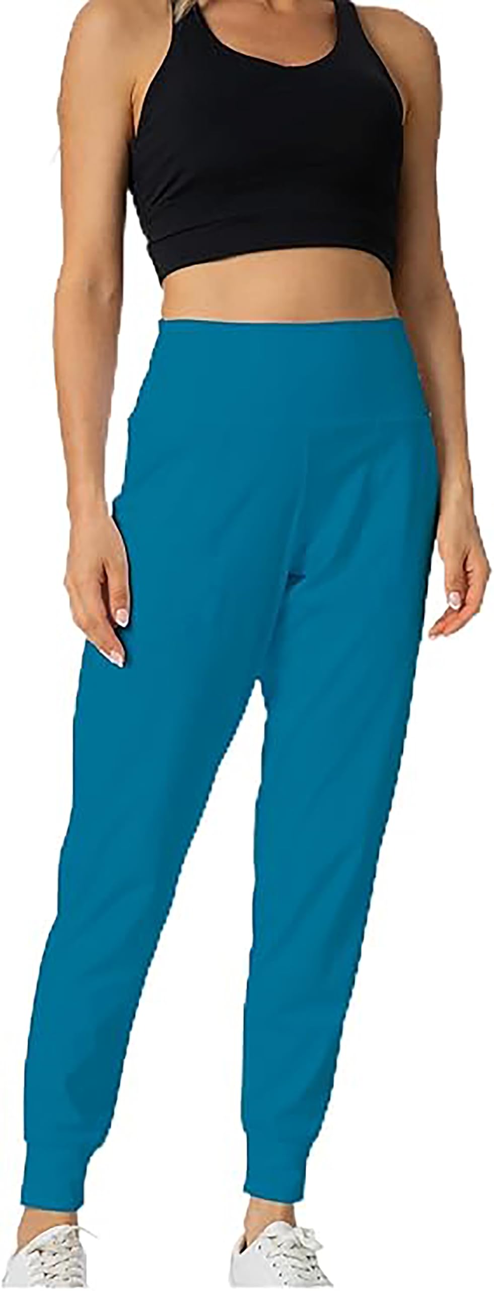 Rrosseyz Joggers Pants for Women-Quick Dry Sweatpants with Pockets for Travel Athletics Casual Outdoor