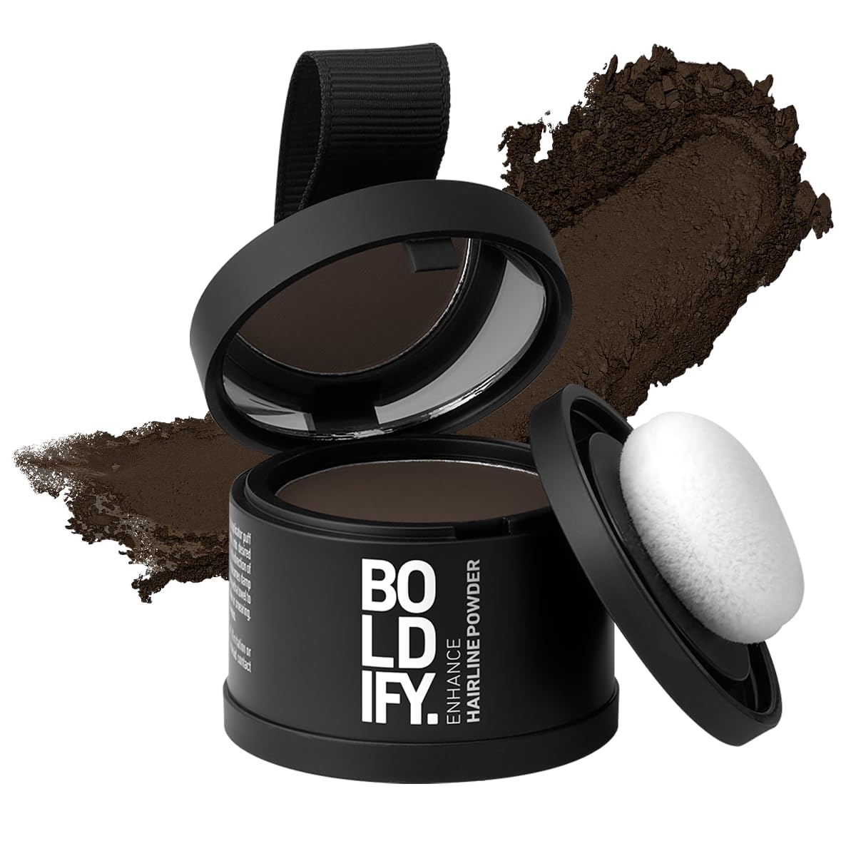 BOLDIFY Hairline Powder - Root Touch Up & Hair Loss Cover Up, Instant Gray Coverage 48-Hour Stain-Proof Hair Color Powder for Women & Men, Hair Fibers and Hair Topper Alternative (Dark Blonde)