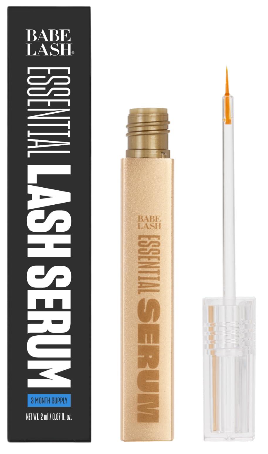 Babe Original Eyelash Serum - Fuller & Longer Looking Eyelashes, Advanced Lash Enhancing Treatment for Natural Lashes, Extensions & Eyebrows, Vegan & Cruelty-Free