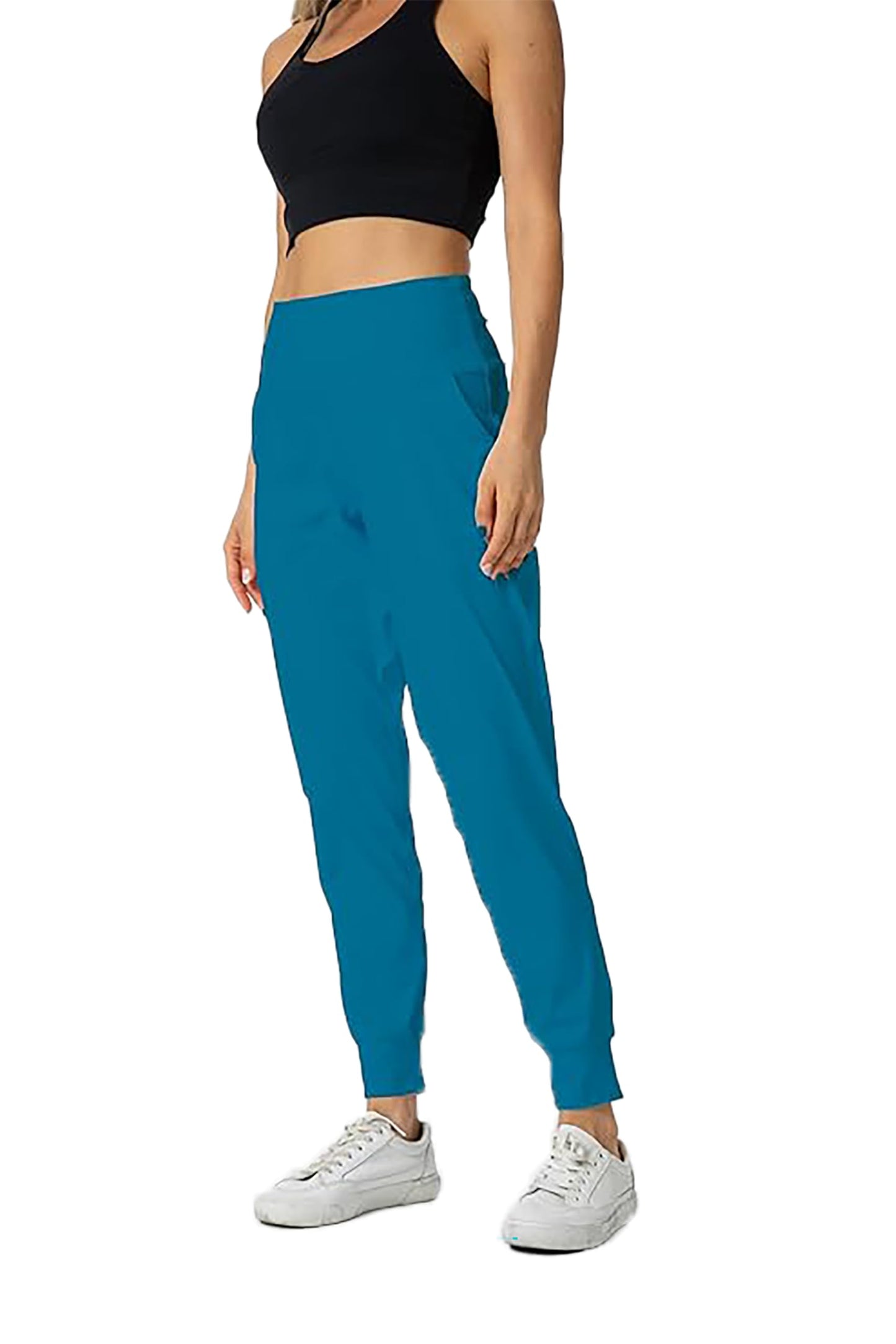 Rrosseyz Joggers Pants for Women-Quick Dry Sweatpants with Pockets for Travel Athletics Casual Outdoor