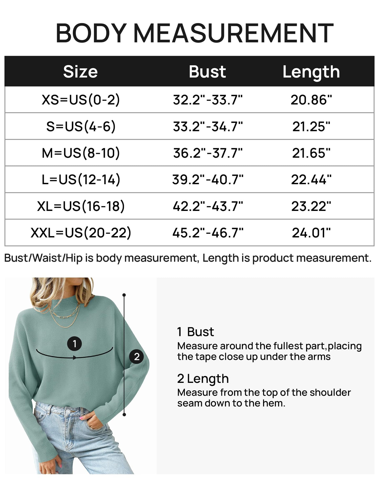 ZESICA Women's 2024 Fall Turtleneck Batwing Long Sleeve Ribbed Knit Casual Soft Pullover Sweater Jumper Top