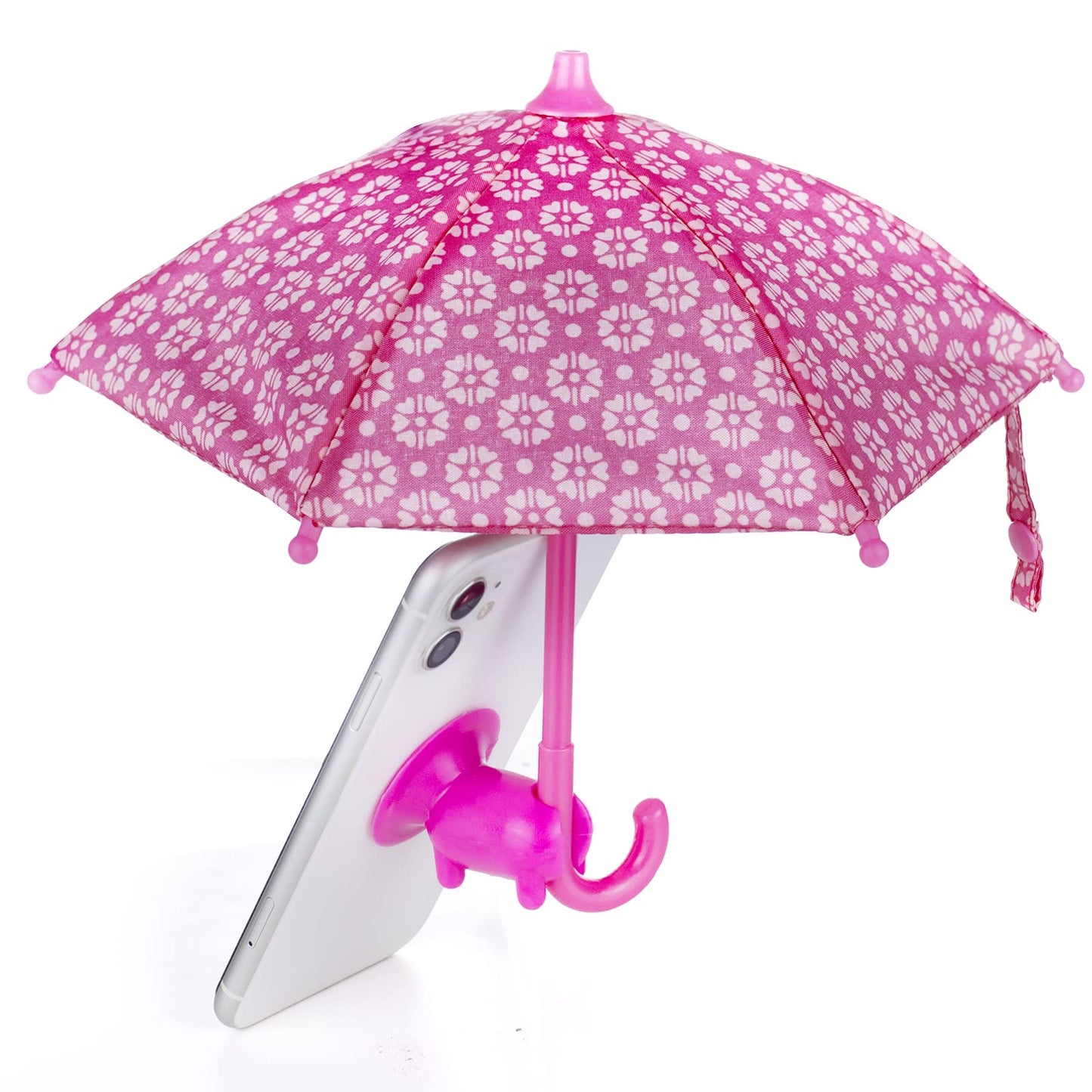 Phone Umbrella for Sun with Suction Cup Stand, Sun Shield with Suction Cup Mount Phone Holder Anti-Refection Block Glare, Creative Outdoor Cell Phone Holder Sun Shade