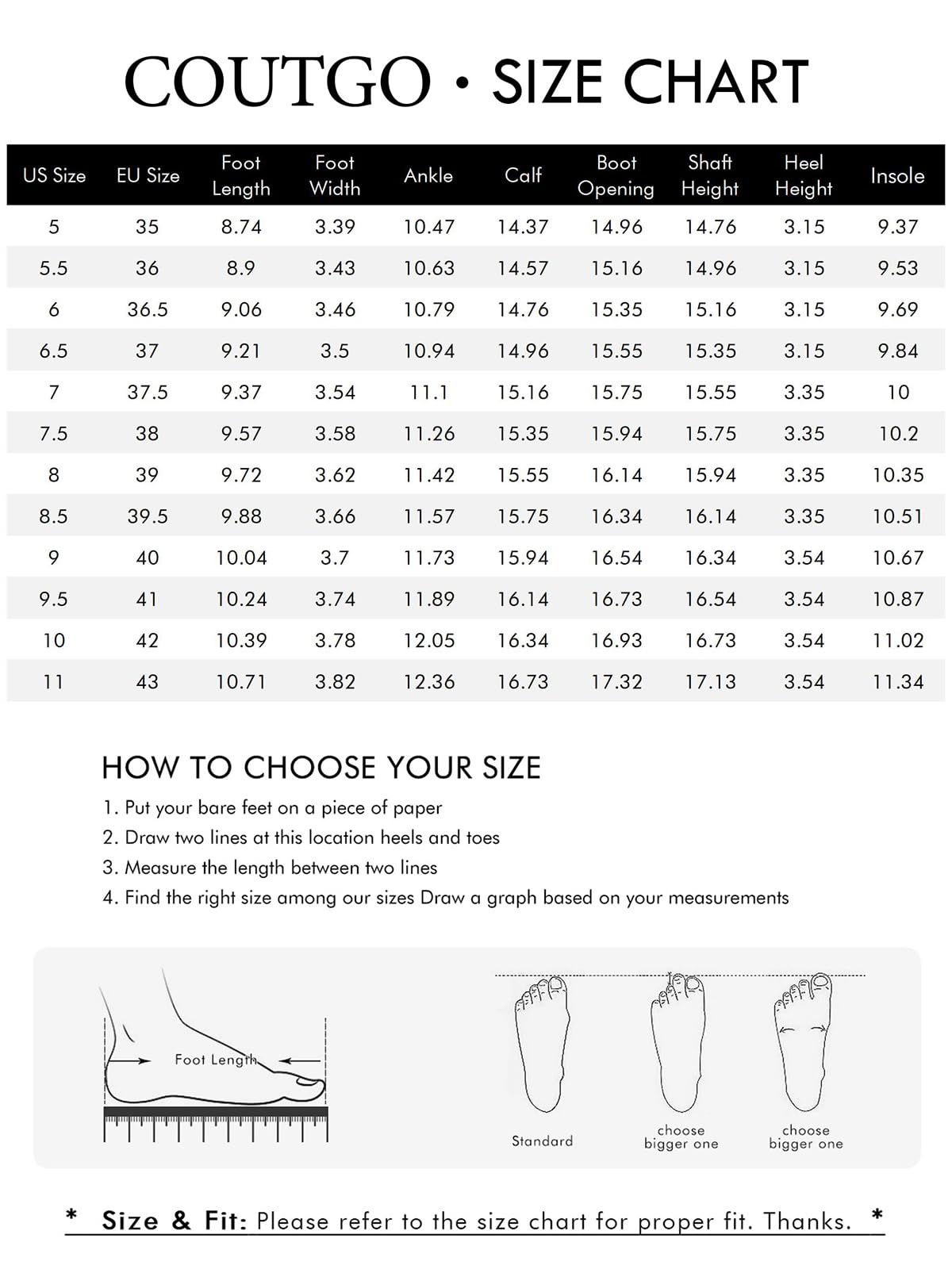 Coutgo Womens Knee High Boots Square Toe Chunky Block Heel Side Zipper Faux Suede Long Boots Fall Winter Shoes