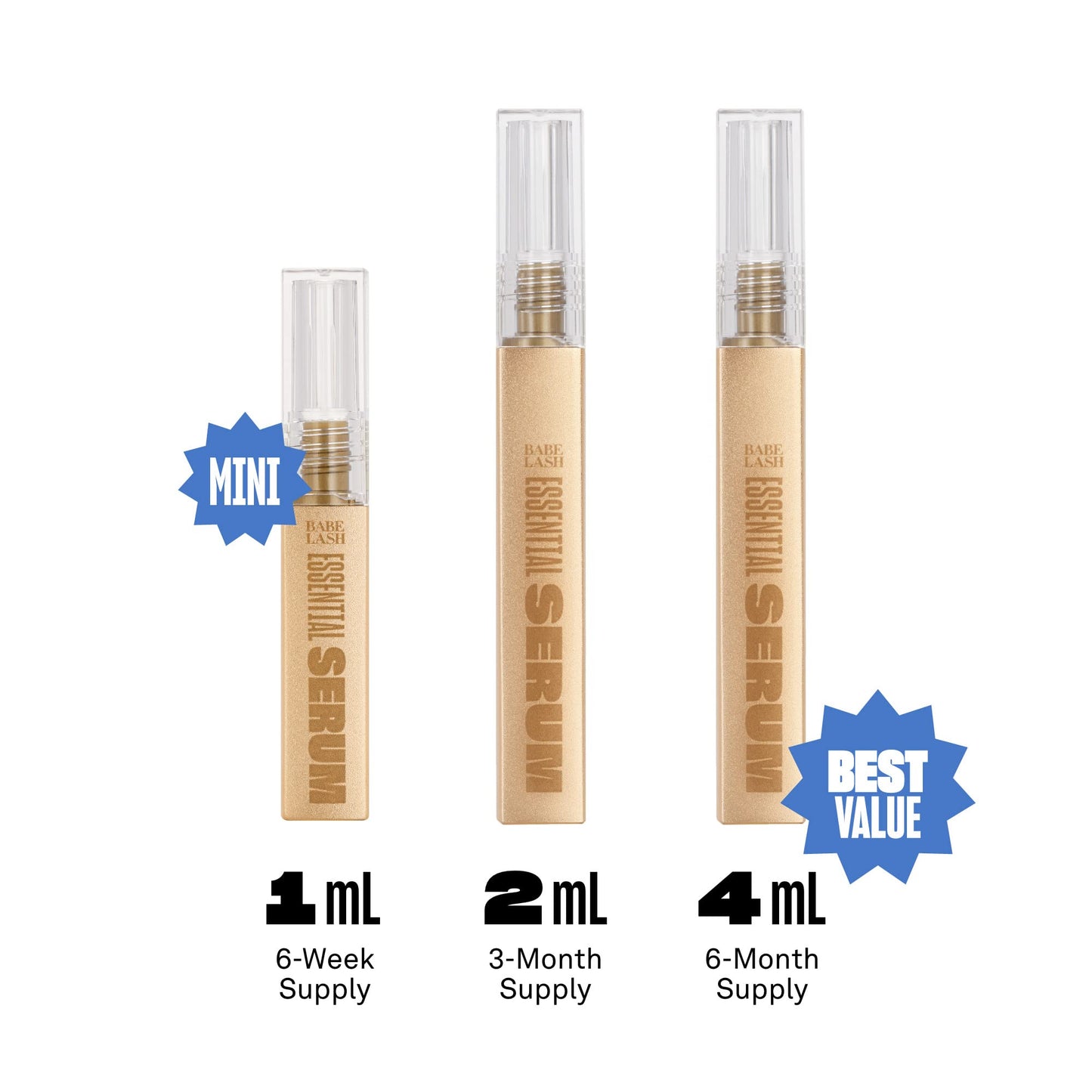 Babe Original Eyelash Serum - Fuller & Longer Looking Eyelashes, Advanced Lash Enhancing Treatment for Natural Lashes, Extensions & Eyebrows, Vegan & Cruelty-Free