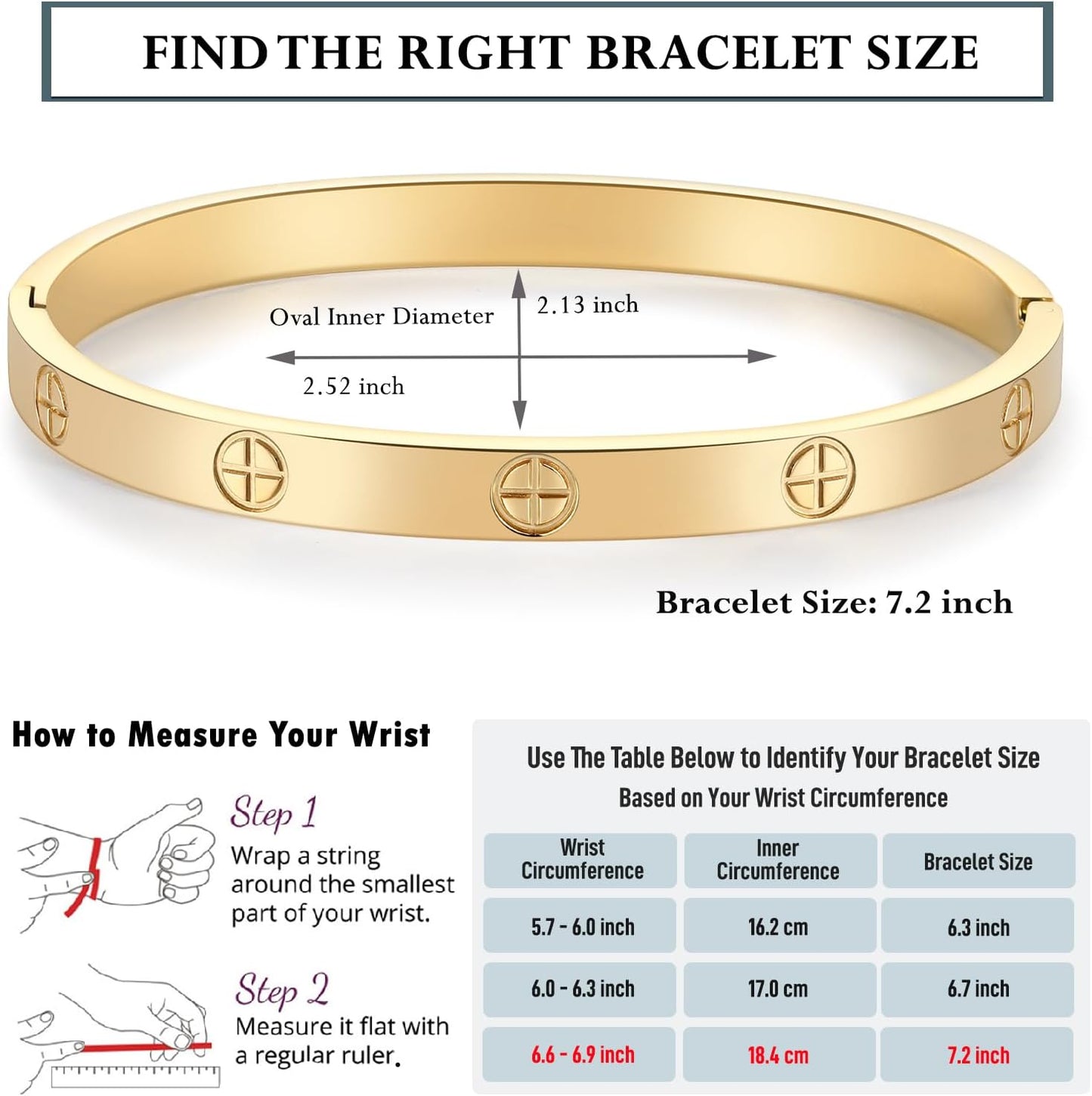 Gold Bracelets for Women 14K Gold Plated Friendship Love Bangle Bracelets Cubic Zirconia Stainless Steel Bracelet Jewelry Valentines Birthday Christmas Gifts for Women