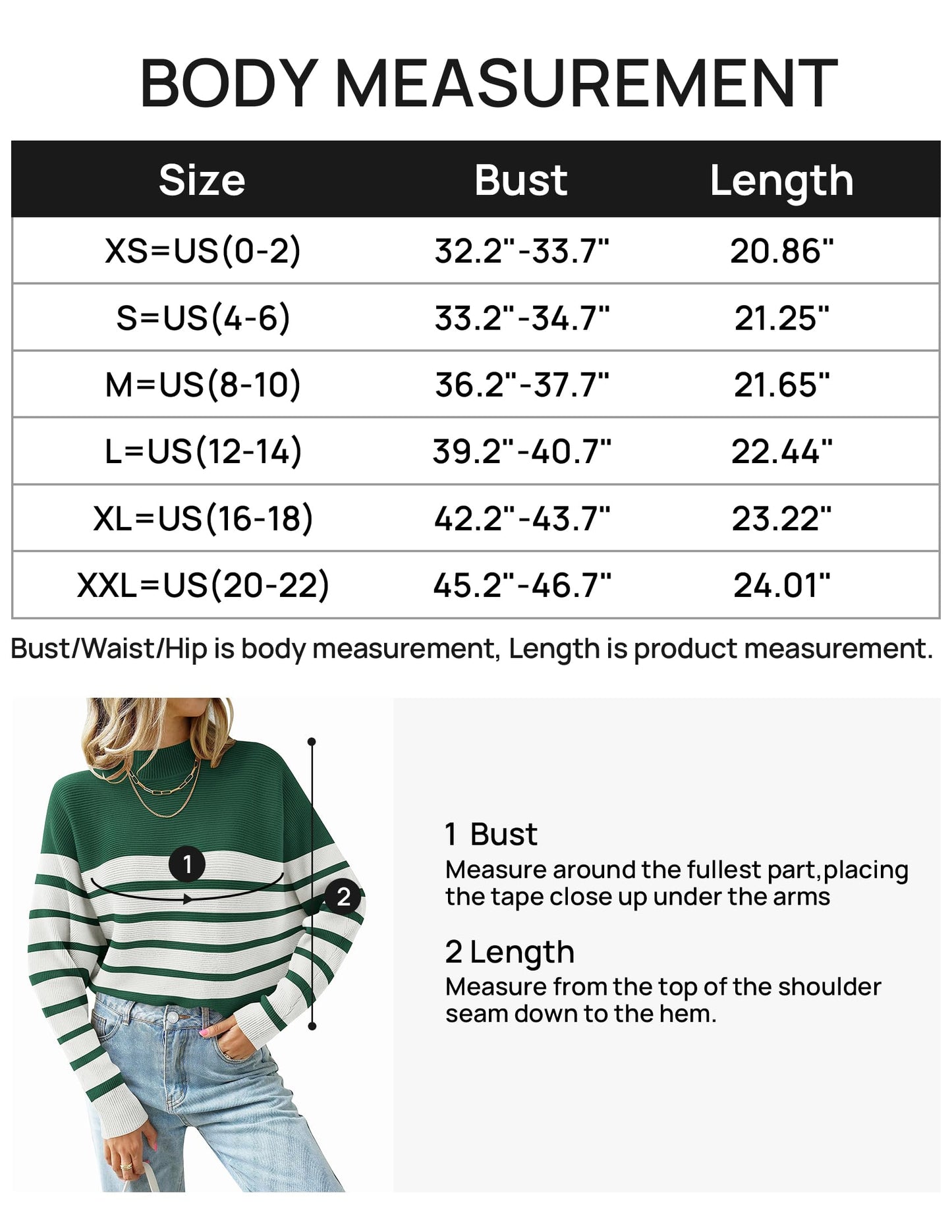 ZESICA Women's 2024 Fall Turtleneck Batwing Long Sleeve Ribbed Knit Casual Soft Pullover Sweater Jumper Top