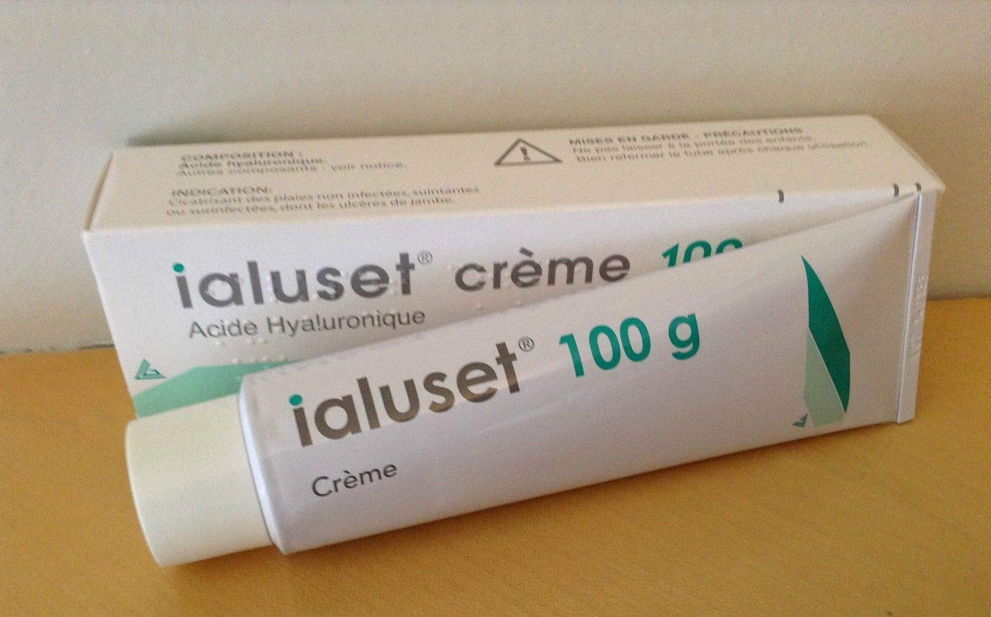 Ialuset Hyaluronic Acid Cream - 100% Pure, Undiluted - 3.3 ounces (100 g)