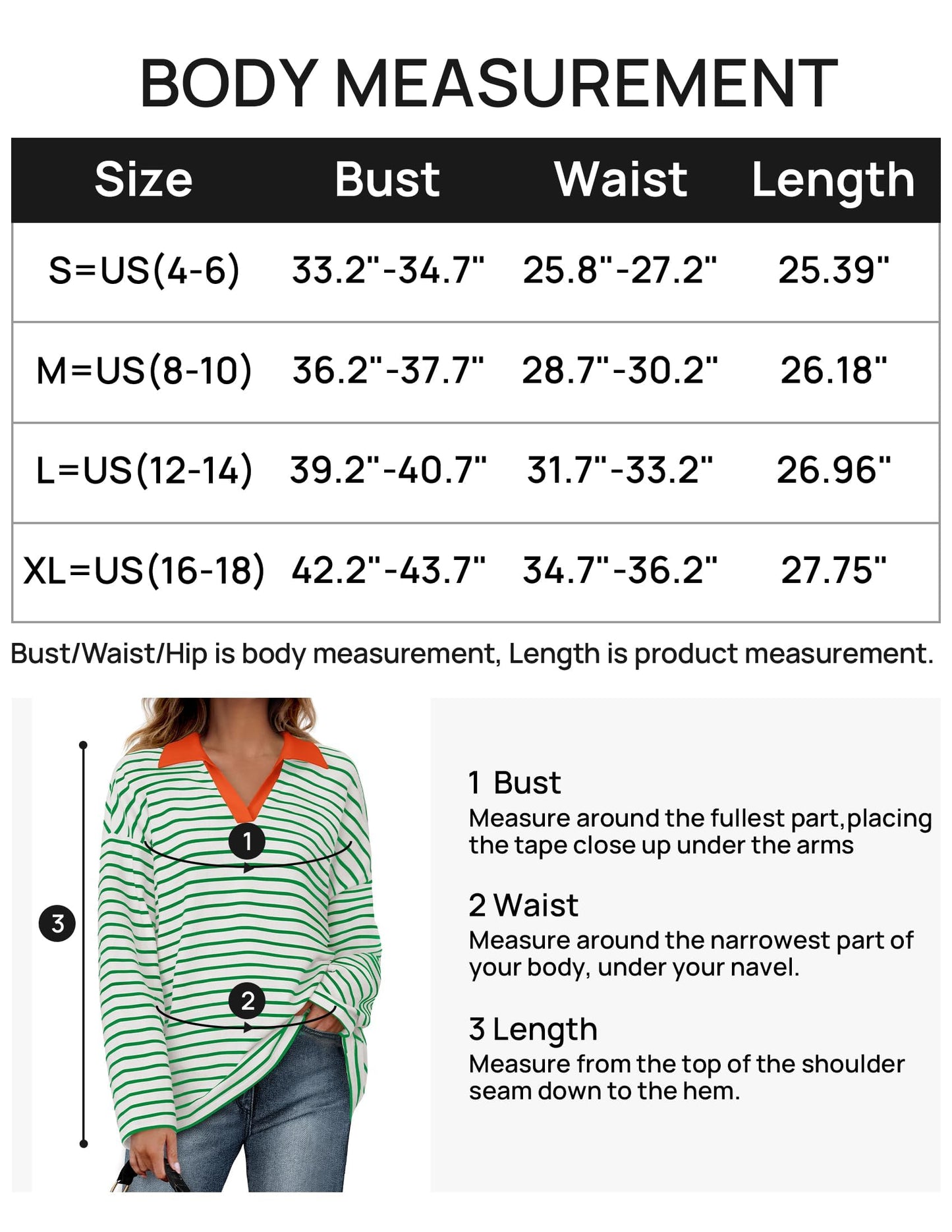 ZESICA Womens Striped Long Sleeve Shirts 2024 Casual V Neck Oversized Sweatshirt Loose Fit Tunic Tops Fall Blouses