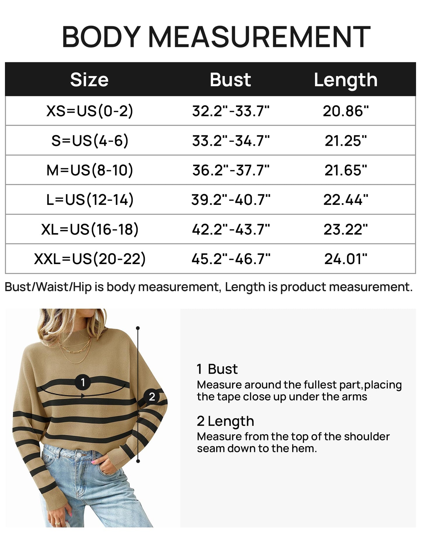 ZESICA Women's 2024 Fall Turtleneck Batwing Long Sleeve Ribbed Knit Casual Soft Pullover Sweater Jumper Top